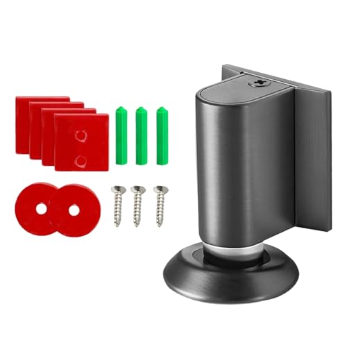 Magnetischer Türstopper - Boden Türstopper | Höhenverstellbar Schwerlast Selbstklebend Rostfrei Für Hotel Werkstatt Mietobjekte Speisekammer Balkonbereich Haushalt Küchenbereich Klassenzimmer von Pzuryhg