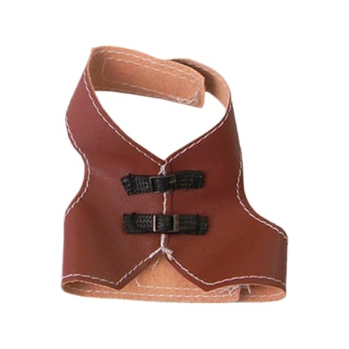 Pet Bird Outdoor Weste - Verstellbare Fliegende Kleidung für | PU Ledergurt mit sicheren Gurten, Trainingszubehör für Innen- und Außenbereich, Terrasse, Garten, Garten, Balkon, Spielplatz Pet Bird Outdoor Weste - Verstellbare Fliegende Kleidung für | PU Ledergurt mit sicheren Gurten, Trainingszubehör für Innen- und Außenbereich, Terrasse, Garten, Garten, Balkon, Spielplatz von Pzuryhg