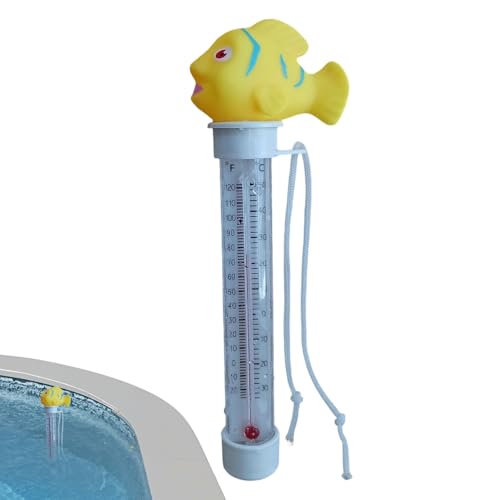 Pool Temperature Meter, Floating Thermometer Gauge, Accurate Cartoon Water Tester for Pools and Spas, Fun Monitoring Tool for Outdoor Indoor Use in Family, Lake, Home, Shower Bath Pool Temperature Meter, Floating Thermometer Gauge, Accurate Cartoon Water Tester for Pools and Spas, Fun Monitoring Tool for Outdoor Indoor Use in Family, Lake, Home, Shower Bath von Pzuryhg