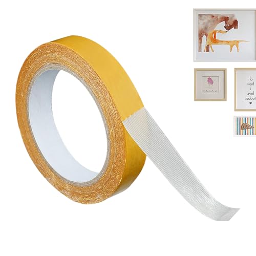 Pzuryhg Doppelseitiges Klebeband | Teppichklebeband Doppelseitig | Hochhaftende Repositionierbare Klebestreifen für Anwendungen wie Wohnmobilreparaturen, Bastelprojekte, Automobilverkleidung und von Pzuryhg