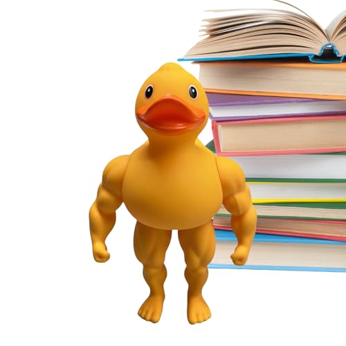 Pzuryhg Entenfigur Für Schreibtisch | Tierfigur Muskulöse Ente | Sammelbare 3D Druck Tierstatue Für Schreibtisch Bücherregal Spind Pzuryhg Entenfigur Für Schreibtisch | Tierfigur Muskulöse Ente | Sammelbare 3D Druck Tierstatue Für Schreibtisch Bücherregal Spind von Pzuryhg