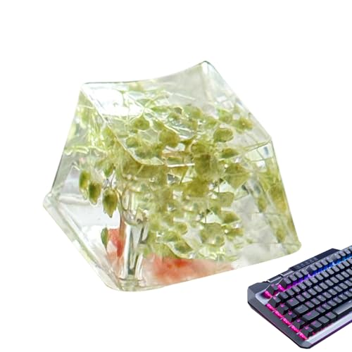 Pzuryhg Gypsophila Keycap - Harz schlüsselkap für Office Study Setup | durchscheinendes Material mit R4 -Profilform, Shine THEUSE des Custom -Designs, mechanische für das Einge Pzuryhg Gypsophila Keycap - Harz schlüsselkap für Office Study Setup | durchscheinendes Material mit R4 -Profilform, Shine THEUSE des Custom -Designs, mechanische für das Einge von Pzuryhg