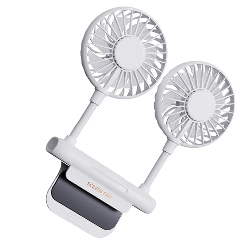 Pzuryhg Head Monitor Clip Fan, Adjustable 3-Speed USB Desk Fan with Flexible ABS Clamp, Quiet Cooling Breeze for Laptop Screens Office Desks Home Travel Use, Compact and Portable Design Pzuryhg Head Monitor Clip Fan, Adjustable 3-Speed USB Desk Fan with Flexible ABS Clamp, Quiet Cooling Breeze for Laptop Screens Office Desks Home Travel Use, Compact and Portable Design von Pzuryhg