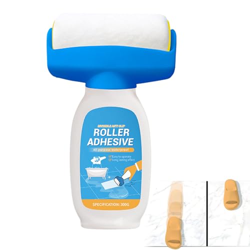 Pzuryhg Rutschfeste Beschichtung für Dusche, Badezimmer-Sicherheitsfarbe für Badewannenböden, transparent, flüssig, schnell trocknend, rutschfeste Schicht, Fliesen, Marmorglas, für Heimschutzzubehör Pzuryhg Rutschfeste Beschichtung für Dusche, Badezimmer-Sicherheitsfarbe für Badewannenböden, transparent, flüssig, schnell trocknend, rutschfeste Schicht, Fliesen, Marmorglas, für Heimschutzzubehör von Pzuryhg