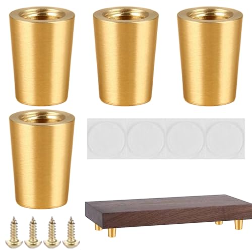 Pzuryhg Tischbeine | 4 Stück Kommodenbeine,Robuste rutschfeste Möbelfüße Für Stuhl Nachttisch Schrank Küche Kommode von Pzuryhg