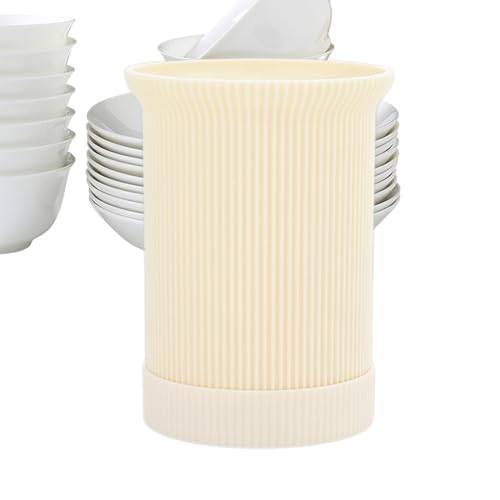 Pzuryhg Utensilienhalter, eleganter Besteck-Organizer mit Drainage-Design, PP-Löffel- und Gabel-Organizer, multifunktionaler Kochutensilienhalter, Essstäbchen-Aufbewahrung für Küche, 11,5 x 11,5 x Pzuryhg Utensilienhalter, eleganter Besteck-Organizer mit Drainage-Design, PP-Löffel- und Gabel-Organizer, multifunktionaler Kochutensilienhalter, Essstäbchen-Aufbewahrung für Küche, 11,5 x 11,5 x von Pzuryhg
