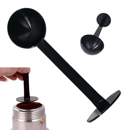 Scoop Tamper Coffee Tamper Spoon Coffee Measuring Scoop Machine Scoop Tamper with Scoop Powder Hammer Coffee Scoop Tamper Tool Coffee Measuring Tamper Scoop von Pzuryhg