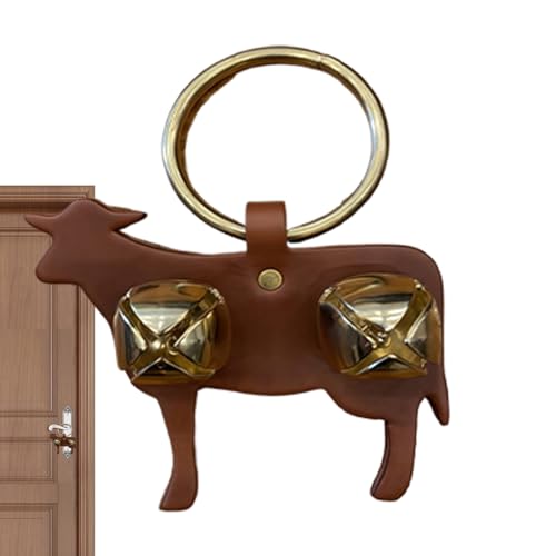 Türklopfen - handgefertigte dekorative Türklingel für den Eingangsbereich zu Hause Accent | Echtes Leder mit rustikalem Finish, stilvoller Oramentkünstlerische Handwerkskunst, Hauswarming Geschenk für Türklopfen - handgefertigte dekorative Türklingel für den Eingangsbereich zu Hause Accent | Echtes Leder mit rustikalem Finish, stilvoller Oramentkünstlerische Handwerkskunst, Hauswarming Geschenk für von Pzuryhg