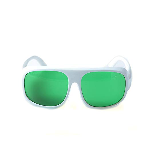 Q-BAIHE 635nm-660nm 808nm-830nm 900nm-1100nm 52# rote Laser-Halbleiter-Schutzbrille Nd:YAG Augenbrille von Q-BAIHE