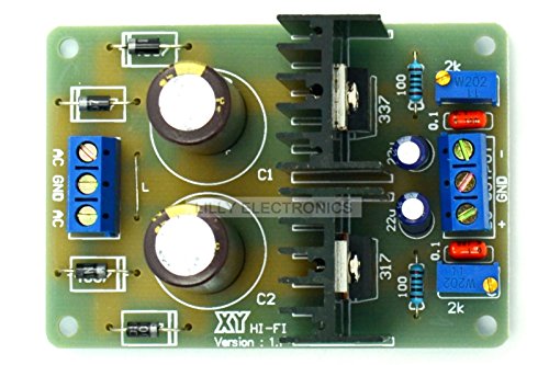 Q-BAIHE XY LM317 LM337 Dual-Netzteil, einstellbares Modul, 1,5–18 V AC auf 2–25 V DC Q-BAIHE XY LM317 LM337 Dual-Netzteil, einstellbares Modul, 1,5–18 V AC auf 2–25 V DC von Q-BAIHE