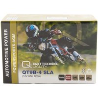 Q-Batteries QT9B-4 AGM Motorradbatterie 12V 8Ah 120A inkl. 7,50€ Pfand von QUALITY BATTERIES
