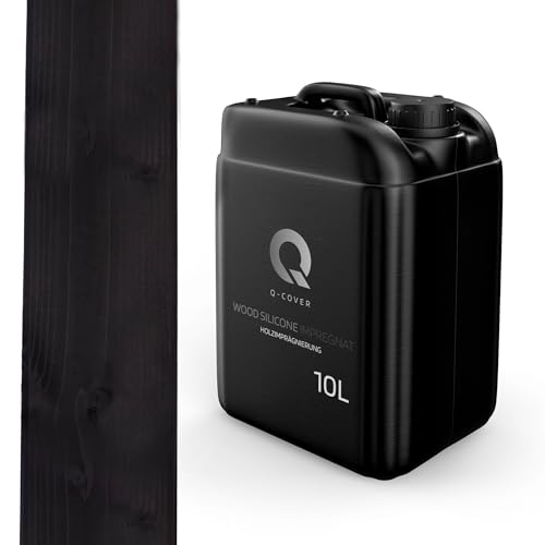 Q-COVER holzimprägnierung Schwarz 10 L 2 in 1 holzschutz farbimprägnierung imprägniermittel holzschutzmittel imprägnierung abperleffekt alle holzarten holzgrundierung Q-COVER holzimprägnierung Schwarz 10 L 2 in 1 holzschutz farbimprägnierung imprägniermittel holzschutzmittel imprägnierung abperleffekt alle holzarten holzgrundierung von Q-COVER