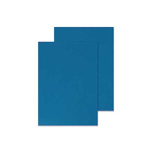 Q-Connect KF00500 Kartondeckel, 250 g/qm, 100 Stück blau von Q-Connect