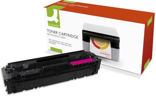 Q-Connect Toner mit hoher Ergiebigkeit kompatibel mit HP CF403X - Magenta K15834QC von Q-Connect