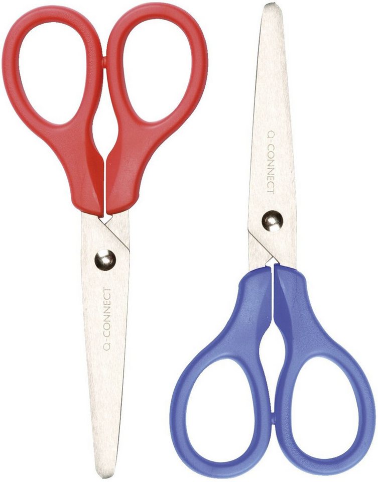 Q-Connect Universalschere Q-Connect® KF01229 Bastelschere - 13 cm, farbig sortiert von Q-Connect