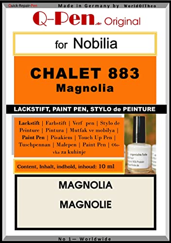 Q-Pen Ausbesserungsfarbe passend für nobilia Chalet 883 Magnolia von Q-Pen Original