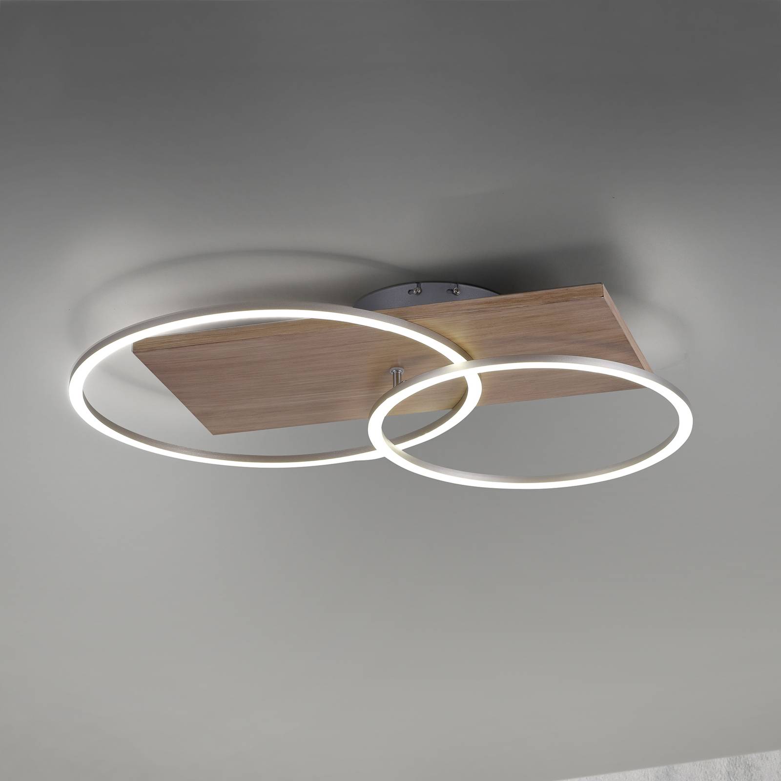 Paul Neuhaus Q-AMIRA LED-Deckenleuchte, gold von Q-Smart-Home