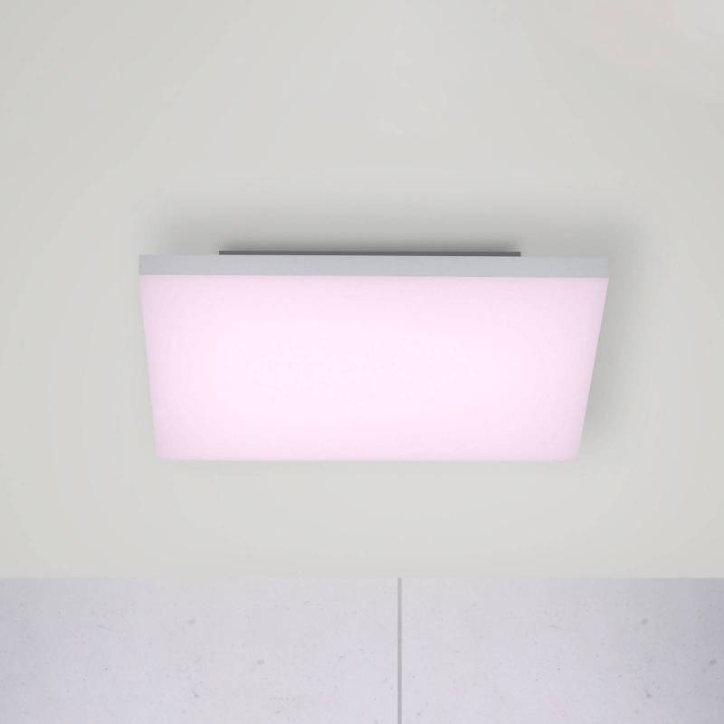 Paul Neuhaus Q-FRAMELESS Deckenlampe RGBW 45x45cm von Q-Smart-Home