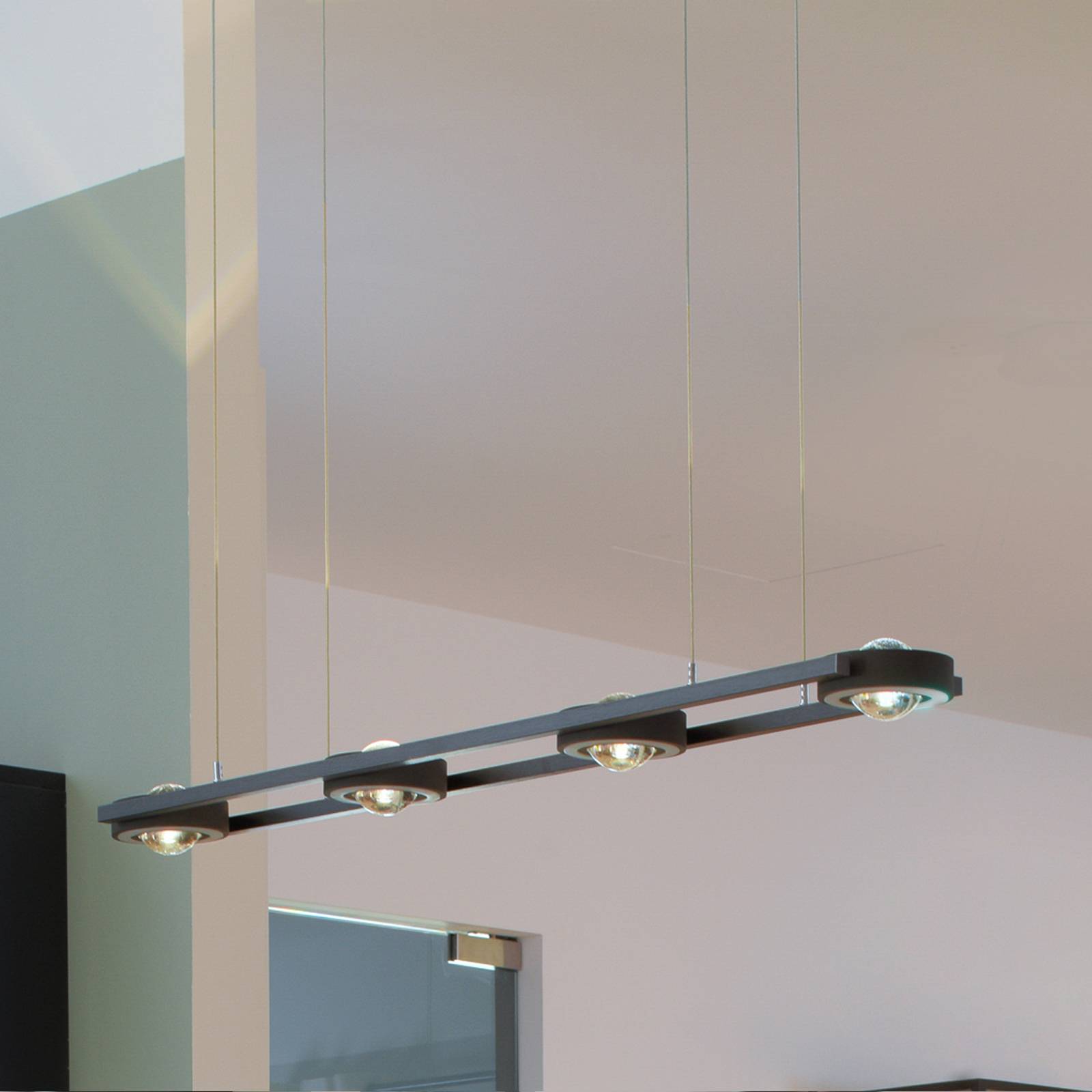 Paul Neuhaus Q-MIA LED-Hängeleuchte, anthrazit von Q-Smart-Home