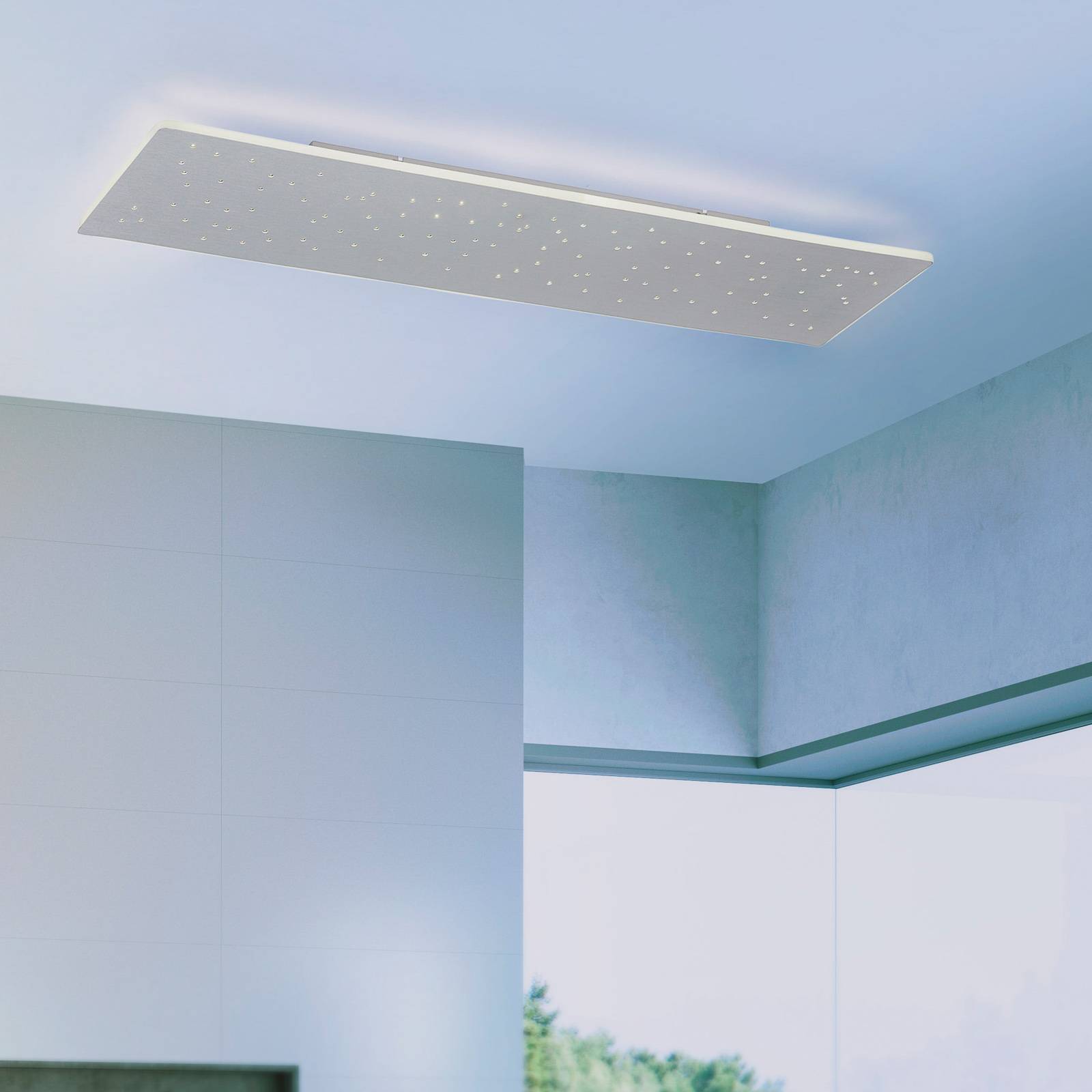 Paul Neuhaus Q-NIGHTSKY, LED-Deckenlampe 100x25cm von Q-Smart-Home
