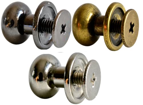 Buchschrauben 9mm | 30 Stück | Mix Pack | von Q Tools