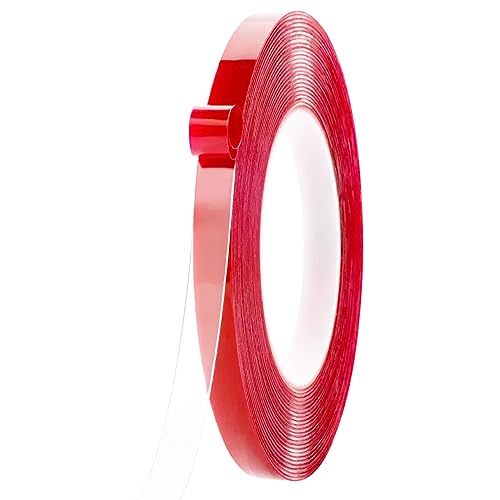 Q.Laomi 20m Doppelseitiges Klebeband, Extra Stark Nano Tape - 20m x 10mm, Multifunktionales Wasserdichtes Montageklebeband Klebestreifen für Wand, LED Streifen, Auto, Double Sided Tape, 20M von Q.Laomi