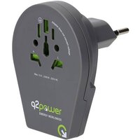 Q2 Power q2-1-1.00200-TH Reiseadapter von Q2 Power