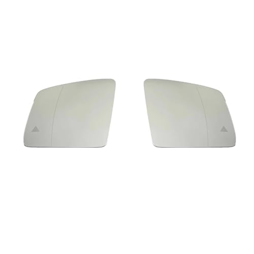 QADFTGY Auto Rückfahrglas Kompatibel mit Benz Für GL ML GLE Klasse Für W164 W166 2010 2011 2012 2013 2014 2015 2016 2017 2018 Autowarnung Toter Winkel Beheiztes Spiegelglas(2pcs) von QADFTGY