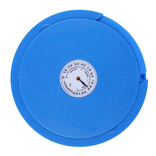 Gitarrenbefeuchter, Gitarrenbefeuchter Akustik -Soundhole -Cover, Akustik -Gitarren -Sound -Loch -Luftbefeuchter mit Hygrometer für Akustik -Gitarren -Soundhole (Blau) von QANYEGN
