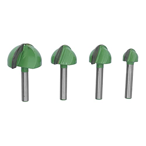 QANYEGN 4pcs Cove Box Router Bit, runde Nasenrouter Bit Set, runde Nase 2 Flöten -Wolfram -Stahl CNC Holzbearbeitungsgeräte -Werkzeuge QANYEGN 4pcs Cove Box Router Bit, runde Nasenrouter Bit Set, runde Nase 2 Flöten -Wolfram -Stahl CNC Holzbearbeitungsgeräte -Werkzeuge von QANYEGN