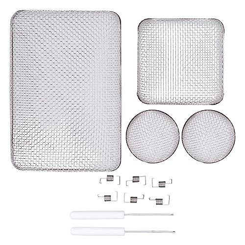 RV -Netzbildschirm, RV -Ofen -Entlüftungsbildschirm, Edelstahl -Entlüftungsofen mit Federverstärkung von QANYEGN