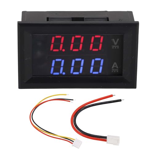 Spannungsstrommesser, Digital Voltmeter Amperemeter -Volt, Tester -AMP -Detektor, LED -Amperstuhlmessgeräte DC0-100V (10A) von QANYEGN