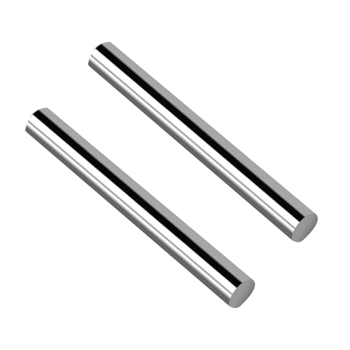 2 Stück hochreiner Wolframstab, Länge 100 mm, Wolfram-Rundstab, Rohstoffe for die industrielle wissenschaftliche Forschung, Durchmesser 0,6 mm(Diameter 0.3mm) von QAONEAY