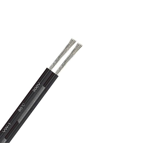 Flexibles Kabel, 2-polig, 3528 2835, LED-Lichtstreifen-Treiber, elektrisches Kabel, 2-poliges elektrisches Kabel, 22 AWG, verzinnte Kupferdrähte, Verlängerungsstecker (Farbe: 2-polig, rot-schwarz, Grö Flexibles Kabel, 2-polig, 3528 2835, LED-Lichtstreifen-Treiber, elektrisches Kabel, 2-poliges elektrisches Kabel, 22 AWG, verzinnte Kupferdrähte, Verlängerungsstecker (Farbe: 2-polig, rot-schwarz, Grö von QAONEAY