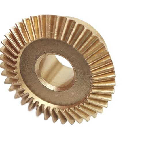 Kegelrad, 1 Modul Kegelrad 1:2 Getriebe rechtwinkliges Kegelrad 1M 15 Zähne 30 Zähne 90-Grad-Eingriffsdrehung Eingriffsritzel (15T 4 mm Bohrung)(30T 8mm bore) von QAONEAY