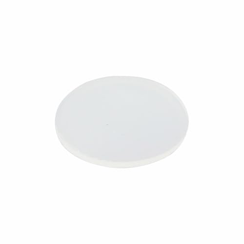 Silikonkautschukplatte, Dicke 1 bis 8 mm Silikon-Volldichtung, runde Silikon-Flachdichtung Durchmesser 40 bis 100 mm (120 x 8 mm)(60x8mm) von QAONEAY