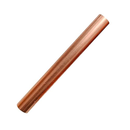 T2 Massivkupferstange, reine Kupferstange Länge 250 mm Durchmesser 40–60 mm Geeignet for verschiedene Wellenschweißarbeiten in der Metallbearbeitung, Durchmesser 40 mm(Diameter 50mm) von QAONEAY