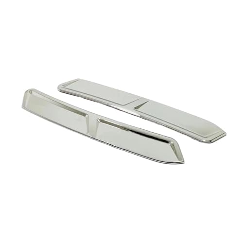 QAQMHVCVB Für Hyundai Für Tucson 2021-2024 Vorne Hinten Rad Augenbraue Seite Körper Form Garnieren Dekor Abdeckung Trim Außen Auto Radlaufschutz(Front Silver) von QAQMHVCVB