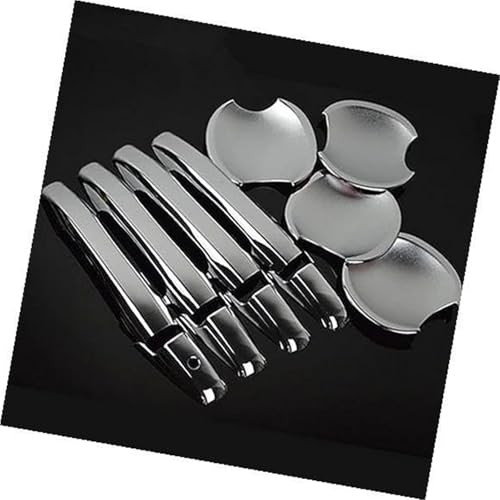 QASULER , for Civic, 2006 2007 2008 2009 2010 2011, glänzendes Chrom-Autotürgriff-Abdeckungsdekor Türaußengriffverkleidung(Silver Handle Bowl) von QASULER