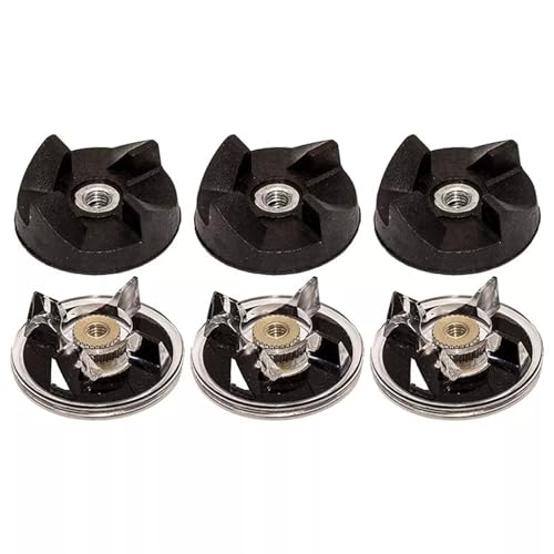 QASULER 6 Ersatzteile for Basisgetriebe und Klingengetriebe, for Magic MB1001 250W Mixer Mixerklingendeckel von QASULER