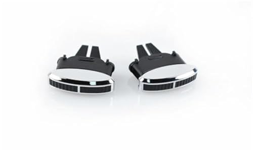 QASULER Armaturenbrett-Entlüftungsöffnung, Auto-Klimaanlage, AC-Entlüftungsgitter-Clip-Schieber, for Maserati, for Quattroporte, for GranTurismo, for GranCabrio, for Ghibli Auto-Lüftungsclip von QASULER