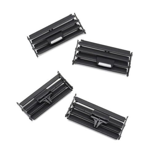 QASULER Armaturenbrett-Entlüftungsöffnung, Auto vorne links rechts, mittlere Klimaanlage, AC-Entlüftungsgitter-Schiebeclip, for, 1 2 3 4 Serie F30 F31 F34 F35 F20 F87 Auto-Lüftungsclip von QASULER
