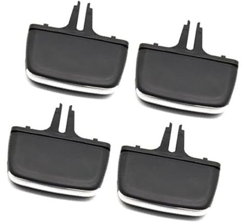 QASULER Armaturenbrett-Entlüftungsöffnung, Auto vorne und hinten, Klimaanlage, AC-Entlüftungsgitter, Auslass, Schiebeknopf, Laschenclip, for Volvo, XC90 2016–2024, 32219347 Auto-Lüftungsclip von QASULER