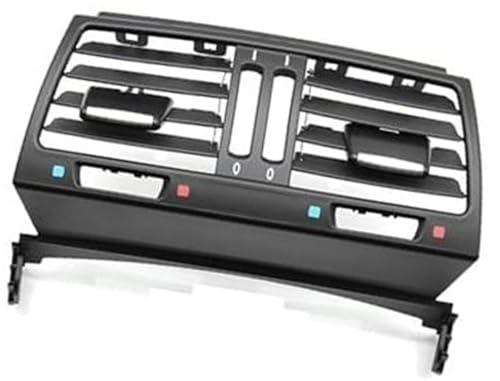 QASULER Austausch der Abdeckung for den Lüftungsauslass Klimaanlage vorne und hinten, for, X5 X6 E70 E71 E72 2007–2014 64229220101 Auto-Lüftungsclip(BLACK Rear Model C) von QASULER