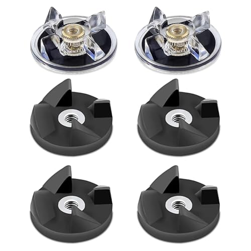 QASULER Ersatz-Basisgetriebe und Klingengetriebe-Teilesatz, for Magic 250 W Mixer, Entsafter, Teile-Zubehör Mixerklingendeckel von QASULER