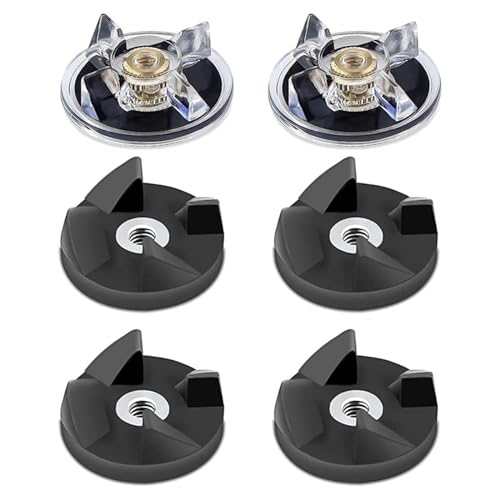 QASULER Ersatz-Basisgetriebe und Klingengetriebe-Teilesatz, for Magic 250 W Mixer, Entsafter, Teile-Zubehör Mixerklingendeckel von QASULER
