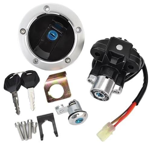 QASULER Motorrad-CDI-Zündspule, Tankdeckel, for Sitz, Zündschlüsselsatz 37000-16820, for SV650 SV650S SV650SF SV1000 SV1000S GSXR1000 SV 650 GSXR 1000 2003-2015 Zündspule Motorradzubehör von QASULER