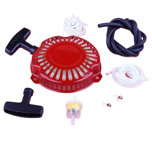 QASULER Recoil Pull Starter for GX100 28400-Z0D-003ZA Griff Seil Kraftstoff Filter Linie Ersetzen Teil 28400-Z0D-003ZA Garten Werkzeug Teile Rückstoßstarterseil von QASULER