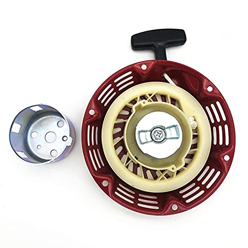 QASULER Recoil Starter Start mit Flansch Tasse Reparatur Teil Generator Motor Teile for GX160 GX200 168F 168 5,5 PS 6,5 PS Rückstoß-Seilzugstarter von QASULER