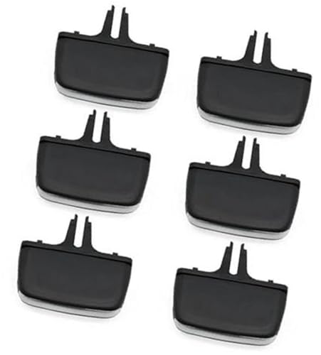 QASULER Reparatursatz for Armaturenbrett-Entlüftungsöffnung, Auto vorne und hinten, Klimaanlage, Lüftungsgitter, Auslasslasche, Schieber-Clips, for VOLVO, XC90 2016–2024 Auto-Lüftungsclip von QASULER